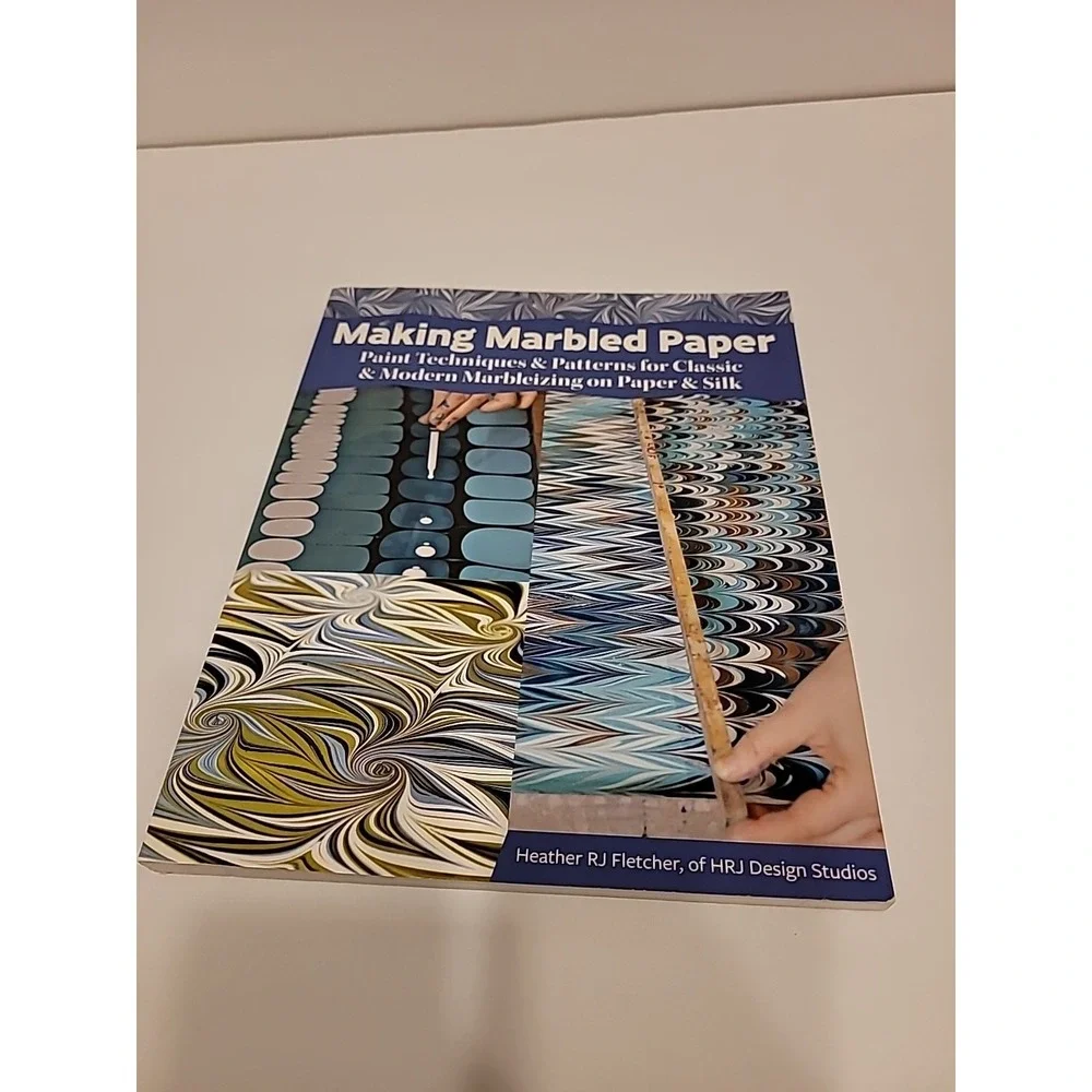 Making Marbled Paper: Paint Techniques‎ & Patterns for Classic & Modern Marbl...